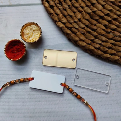 Rectangle Acrylic Rakhi Base
