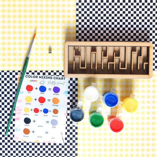Rectangle - DIY Maze Kit (MDF)