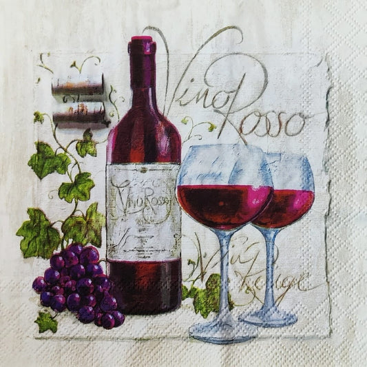 Red Wine  ( German Napkins Tissues )