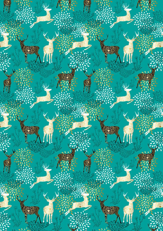 Reindeers ( Christmas - Decoupage Paper )