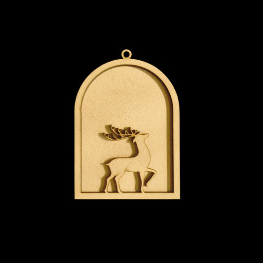 Reindeer ( Layered hanging -Christmas Collection  )