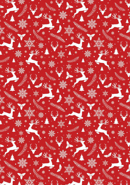 X-mas Tree - Seamless pattern ( Christmas - Decoupage Paper )