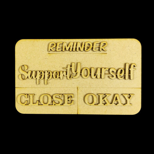 Reminder ( Fridge Magnet Base )