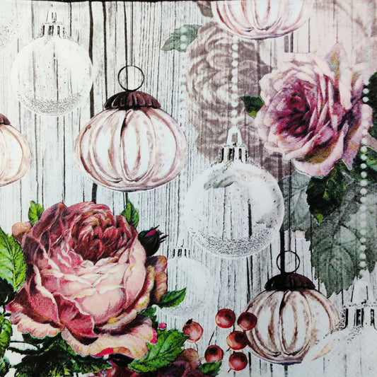 Rose Berries ( German Napkin Tissues  )
