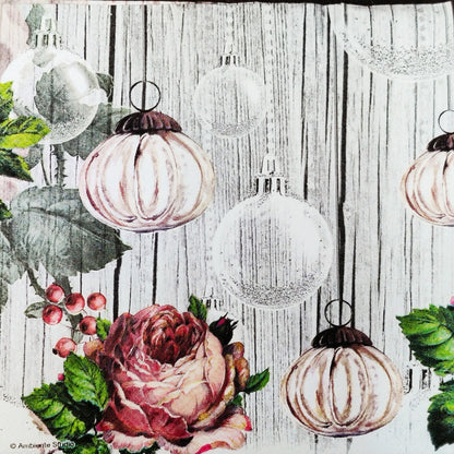 Rose Berries ( German Napkin Tissues  )