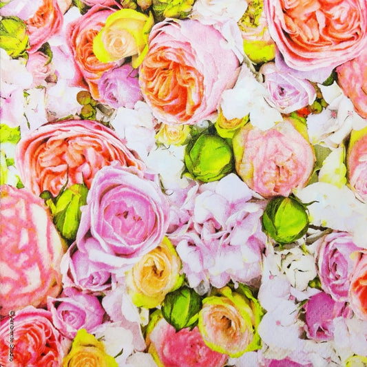 Bunch of Roses ( German Napkins Tissues )