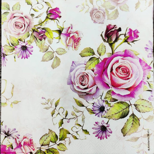 Rosy Rose ( German Napkins Tissues )