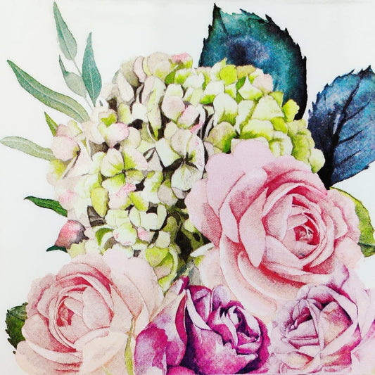 Rose Cluster ( German Napkins Tissues )