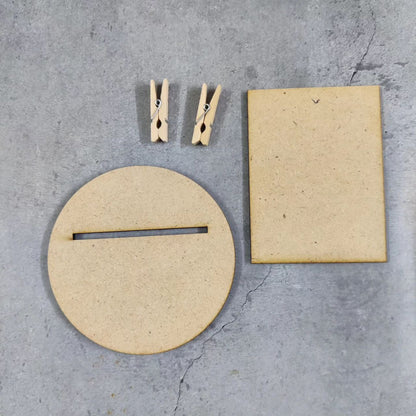 Star (MDF | Desk Photo | To Do List | Display Stand )