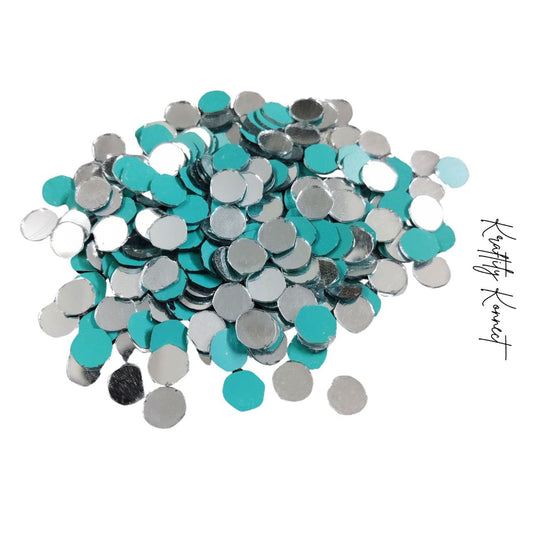 Round ( Lippan Art Glass Mirror )