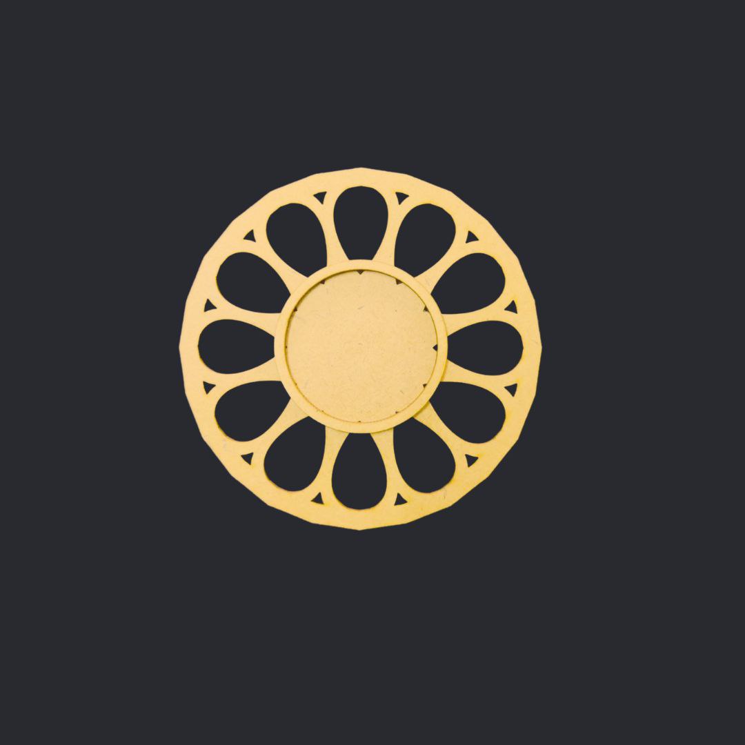 Citrus Pattern Round ( Tealight )