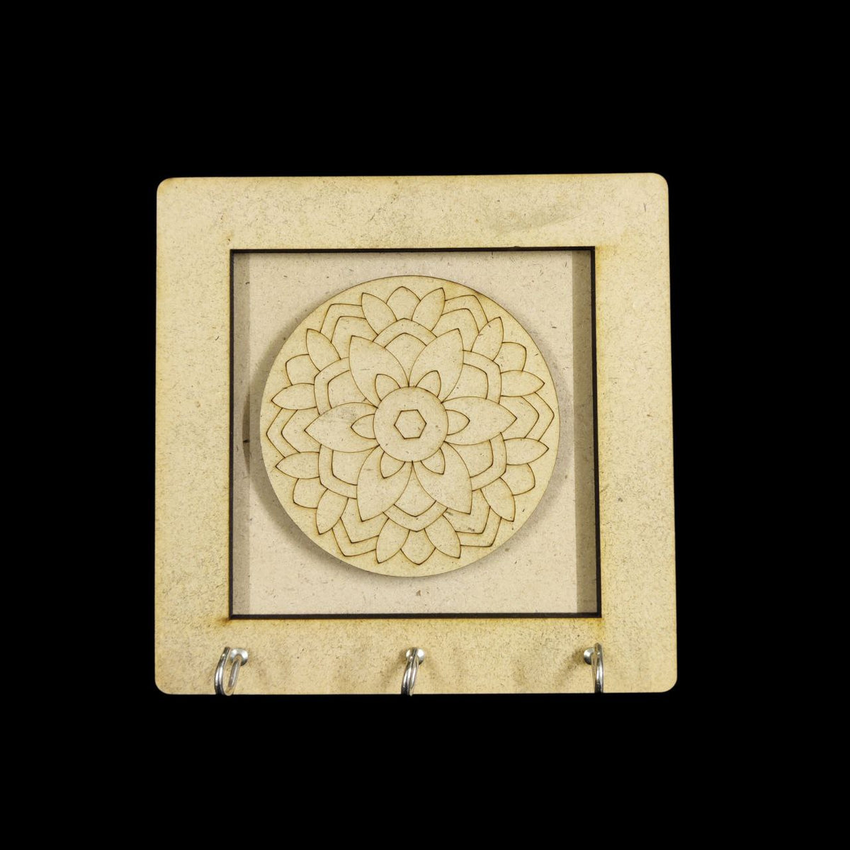 Round - Pattern (Ethnic Keyholder - DIY Festive MDF)