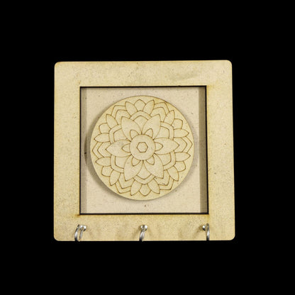 Round - Pattern (Ethnic Keyholder - DIY Festive MDF)