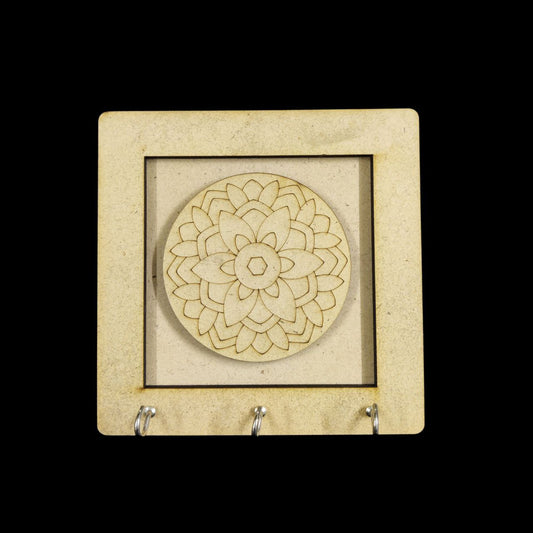 Round - Pattern (Ethnic Keyholder - DIY Festive MDF)