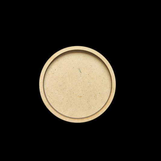 Round Plain (MDF Mini Platter - Festive Collection)