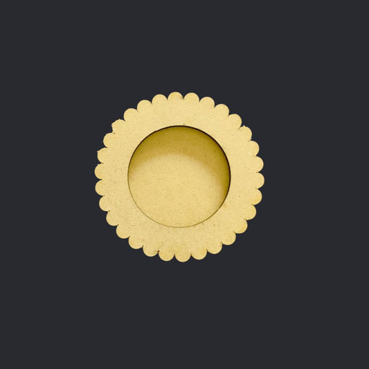 Round scallop ( Mini Tealight )
