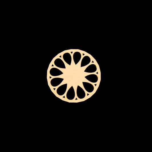 Round pattern (MDF rakhi Bases)