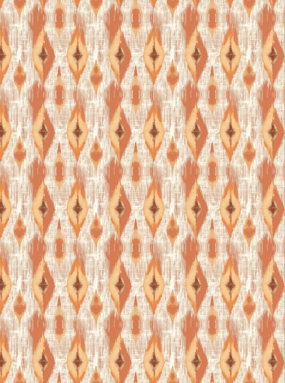 Rustic Diamonds Ikat - Decoupage Paper Sheet