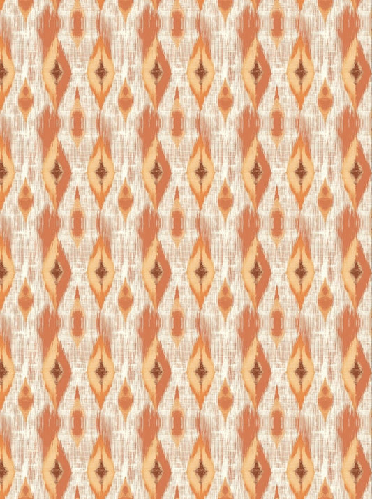 Rustic Diamonds Ikat - Decoupage Paper Sheet