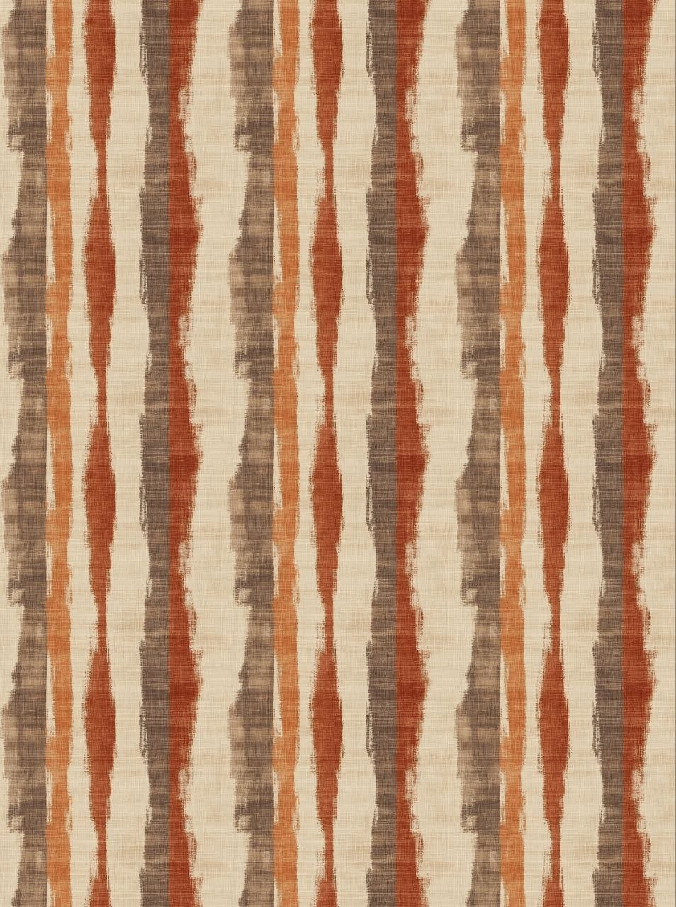 Rusty Bronze Ikat - Decoupage Paper Sheet