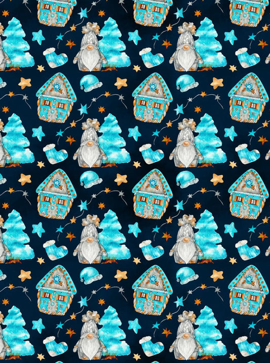 Santa ( Dwarf ) - Seamless ( Christmas - Decoupage Sheet )
