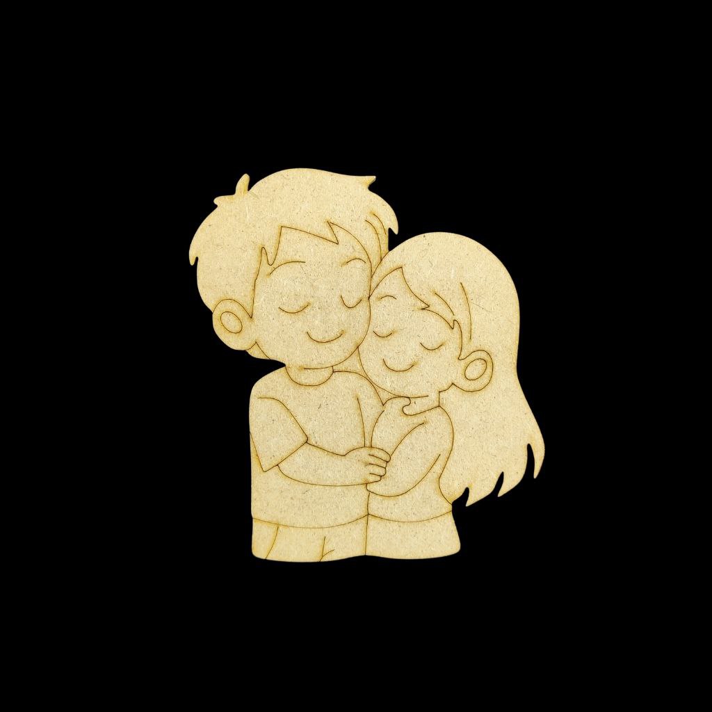 Serene Couple - Premarked Base (MDF Valentine's Collection)