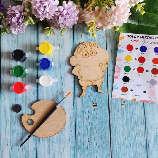 ShinChan (Fridge Magnet DIY Kit) MDF