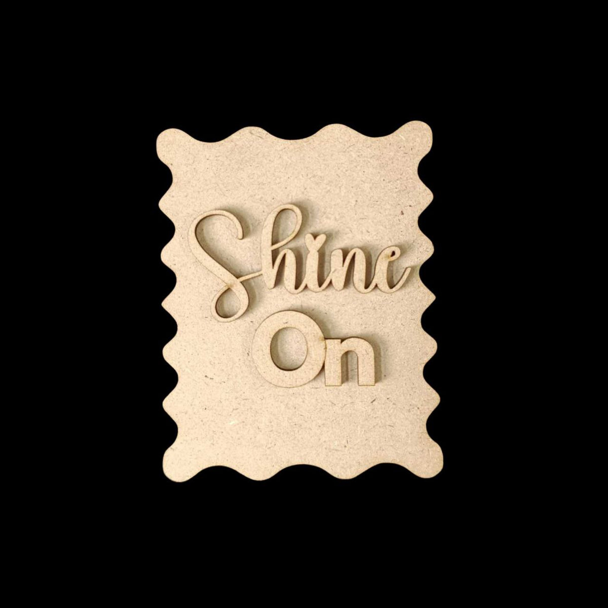 Wild Periwinkles - Earring Base (MDF)