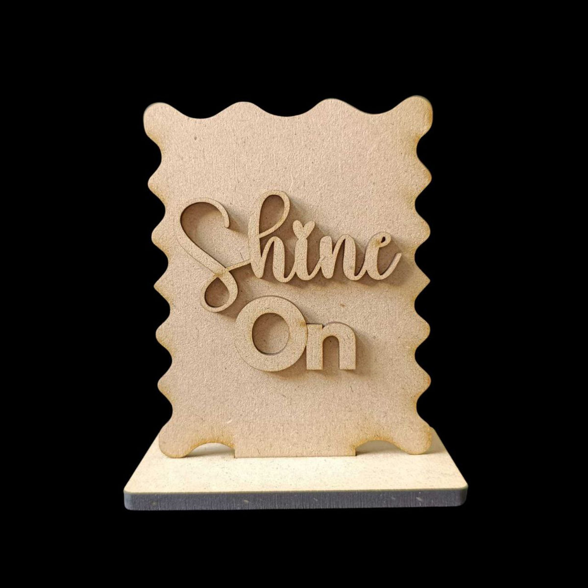 Wild Periwinkles - Earring Base (MDF)