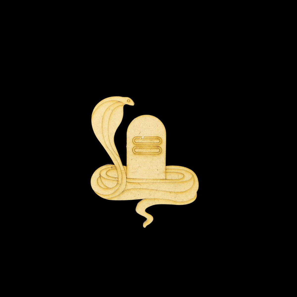 Shivling | Naag Cobra (MDF Premarked Base)Festive Collection