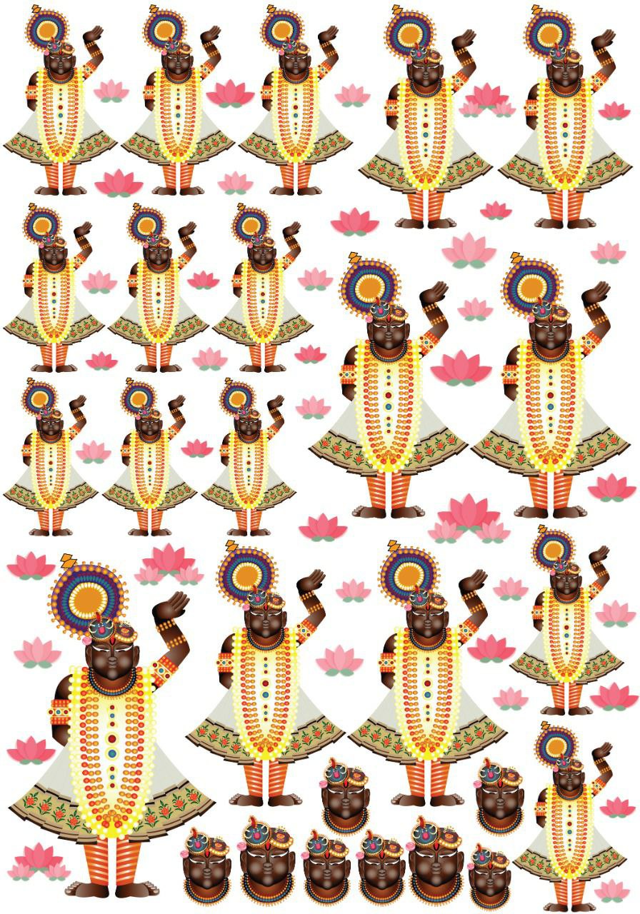 Happy Warli to you ( Instant Transfer Sheet )