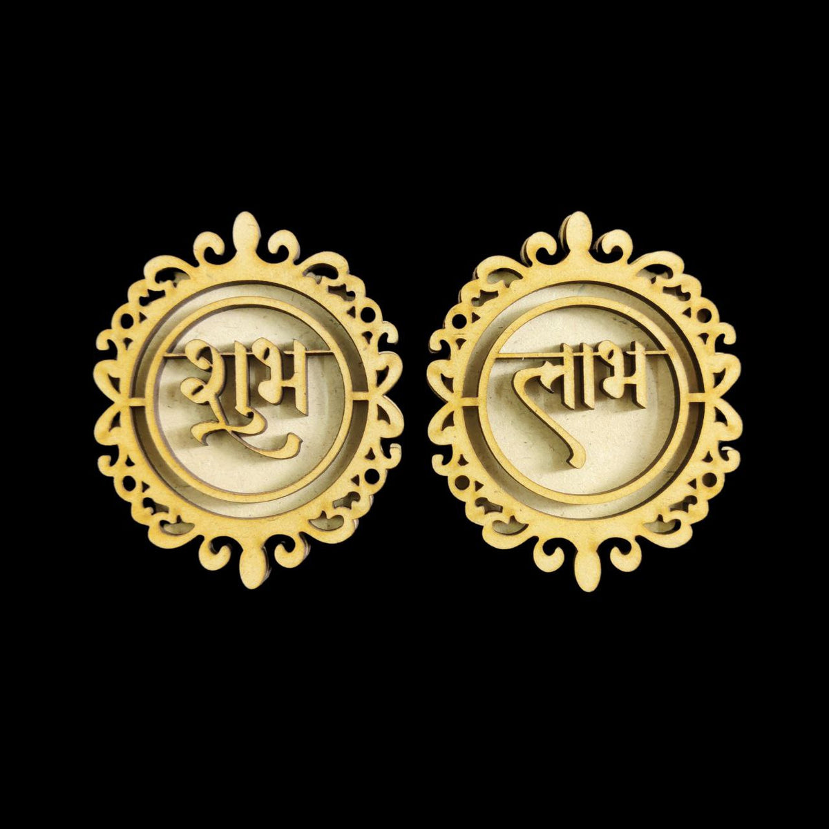 Shubh-Labh 1 (MDF Shubh Labh Cutout) Festive