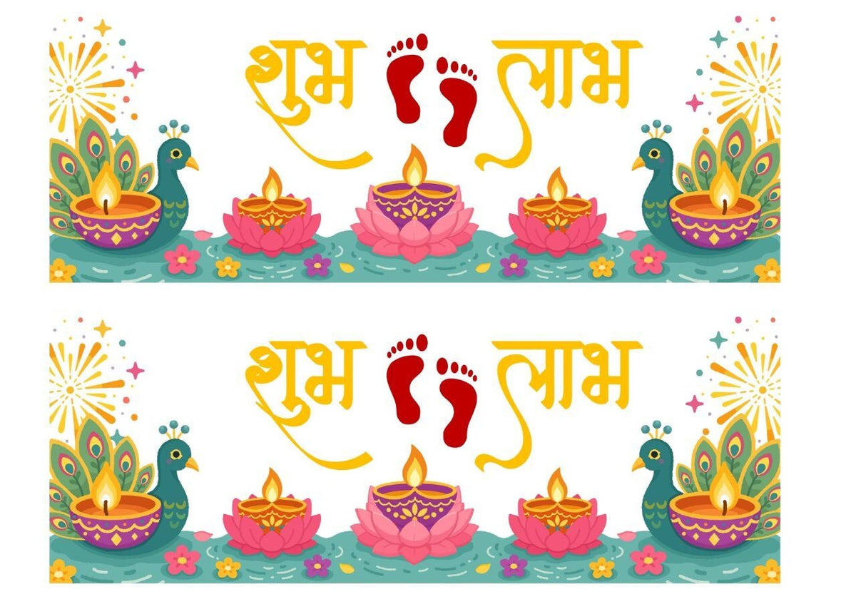 Shubh Labh Festive - Mini Instant Transfer Sheet