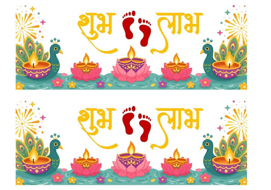 Shubh Labh Festive - Mini Instant Transfer Sheet