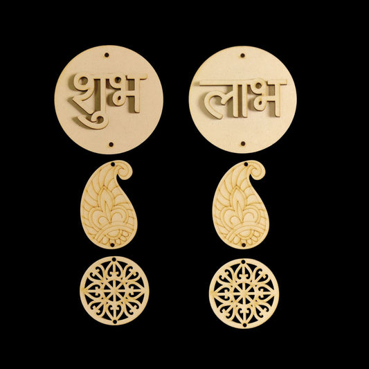 Shubh Labh Hangings - Festive (MDF) Diwali