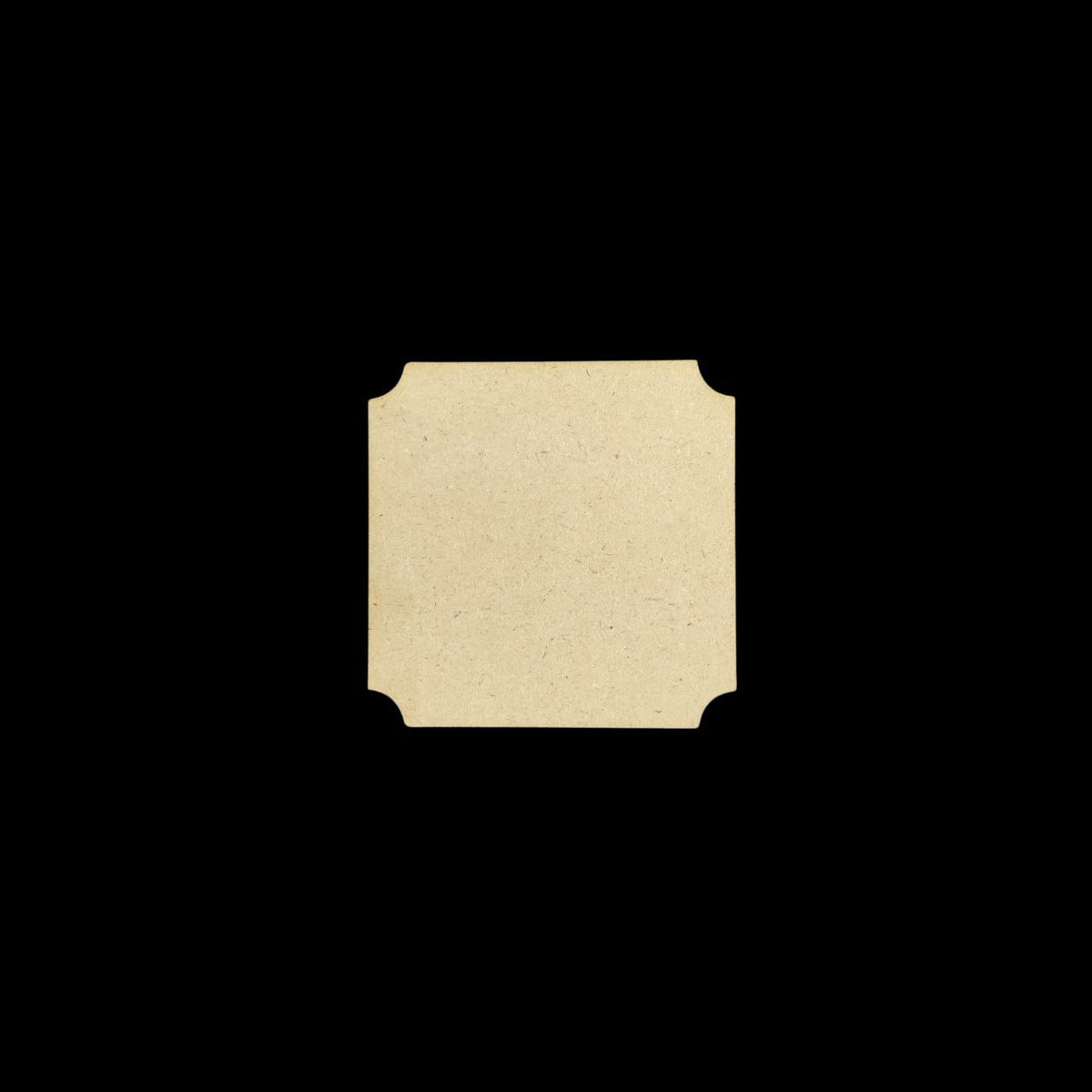 Square Pointed Coaster (MDF Blank)