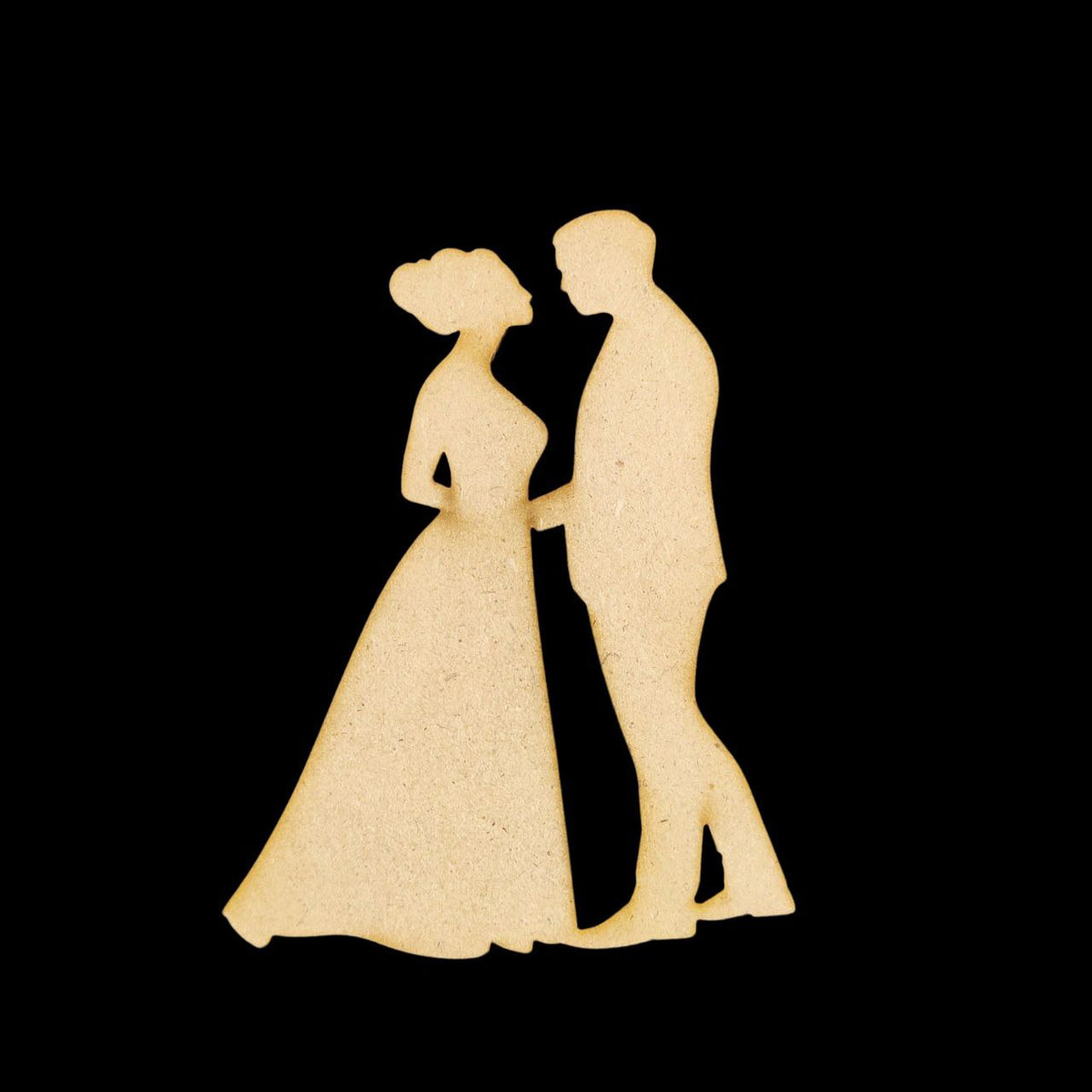 Silhouette Couple 2 (MDF) Valentine's