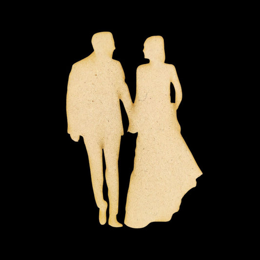 Silhouette Couple 5 (MDF) Valentine's