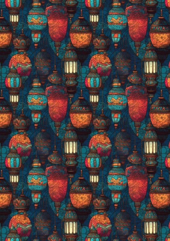 Sky lanterns - Crisp (Decoupage Paper)