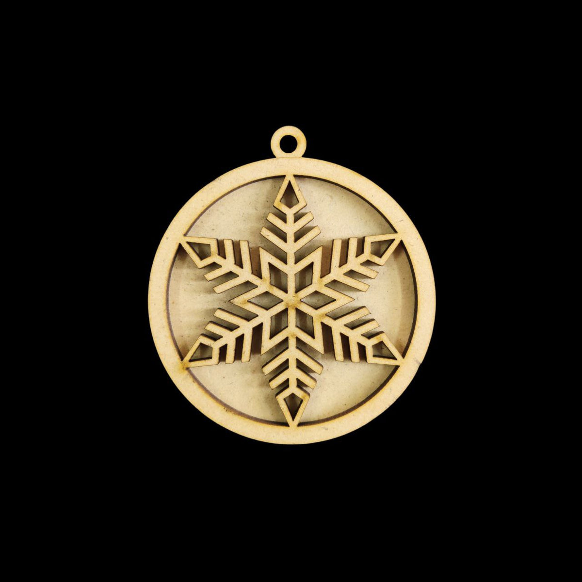 Snowflake - Layered Ornaments (MDF-Festive Christmas )2