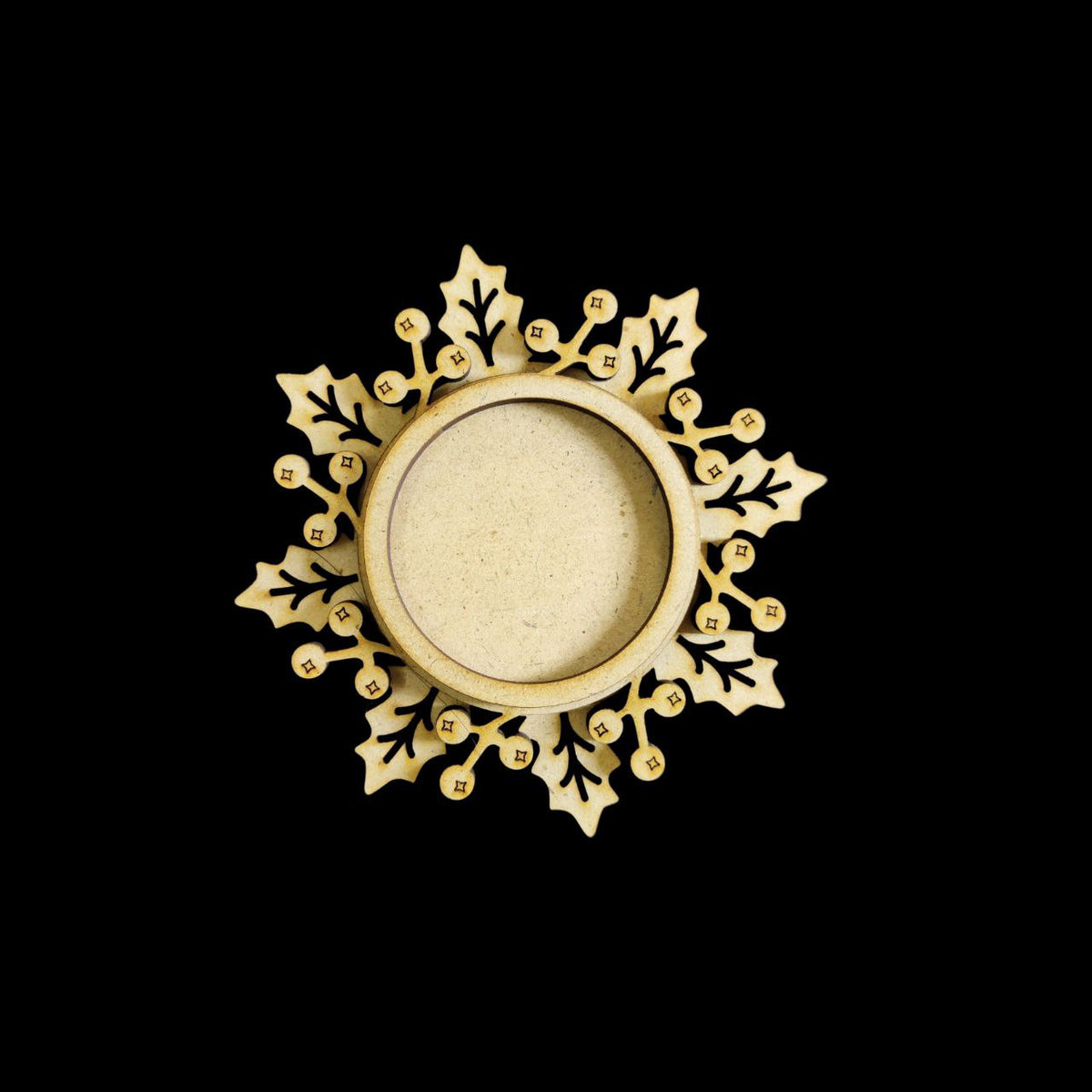 Snowflake - Layered Tealight Holder (MDF) Christmas - 2
