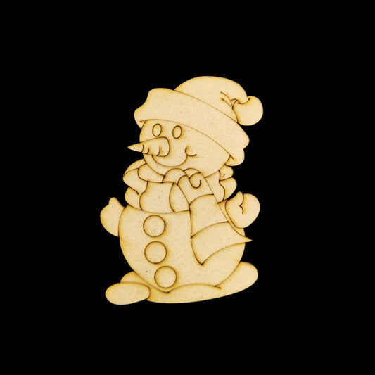Snowman (MDF Premarked - Christmas Festive)