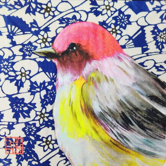 Sparrow Colorful ( German Napkins Tissues )