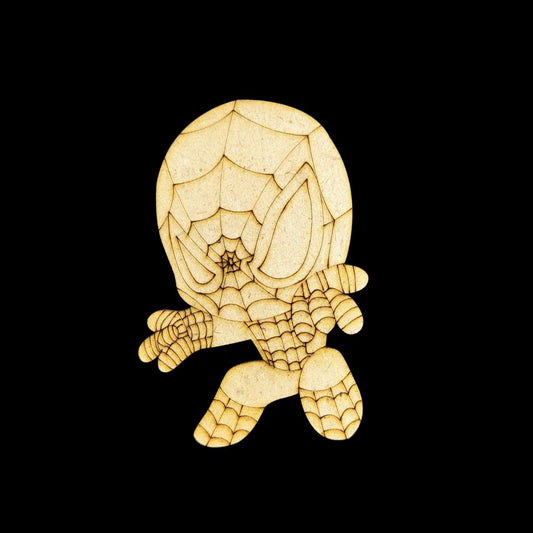 Spiderman ( MDF - Premarked Painting base)