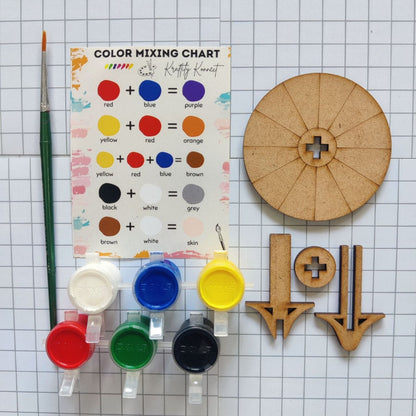Wheel Spokes - DIY Spinner Kit (MDF)