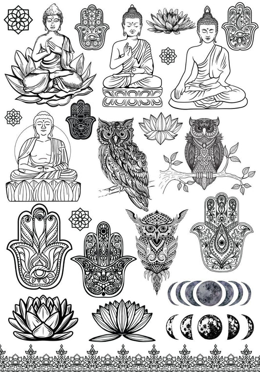 Spiritual LyF   ( Instant Transfer Sheets )