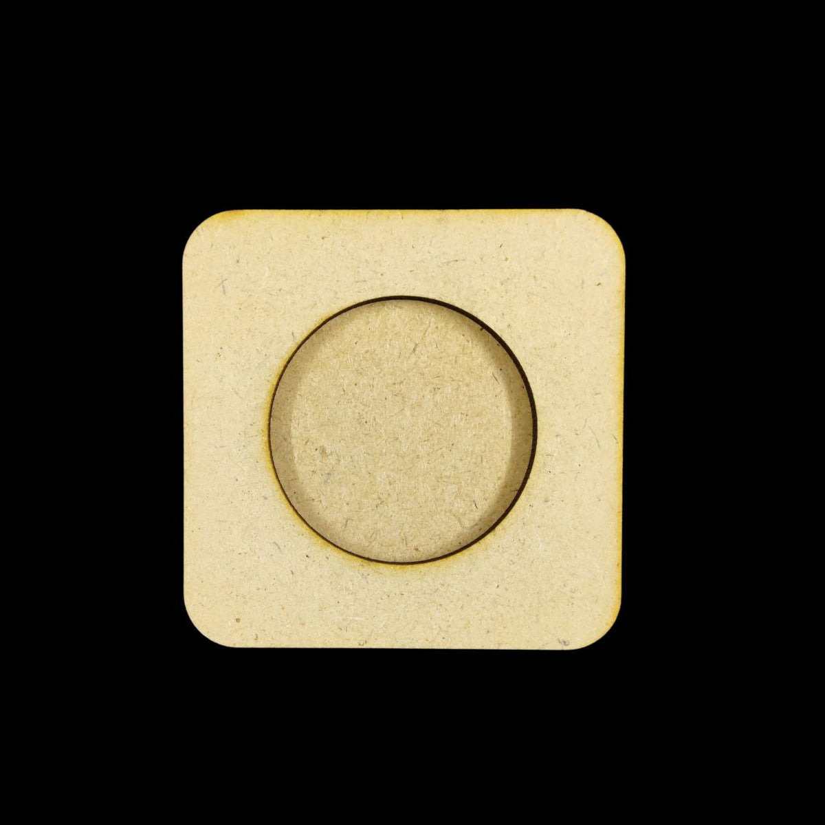 Square curved ( Mini Tealight Holder MDF ) Diwali