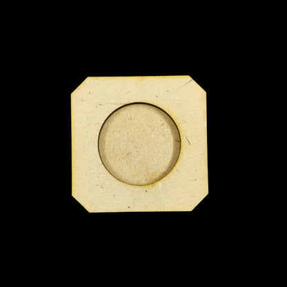 Curved Concave (Mini Tealight Holder MDF) Diwali