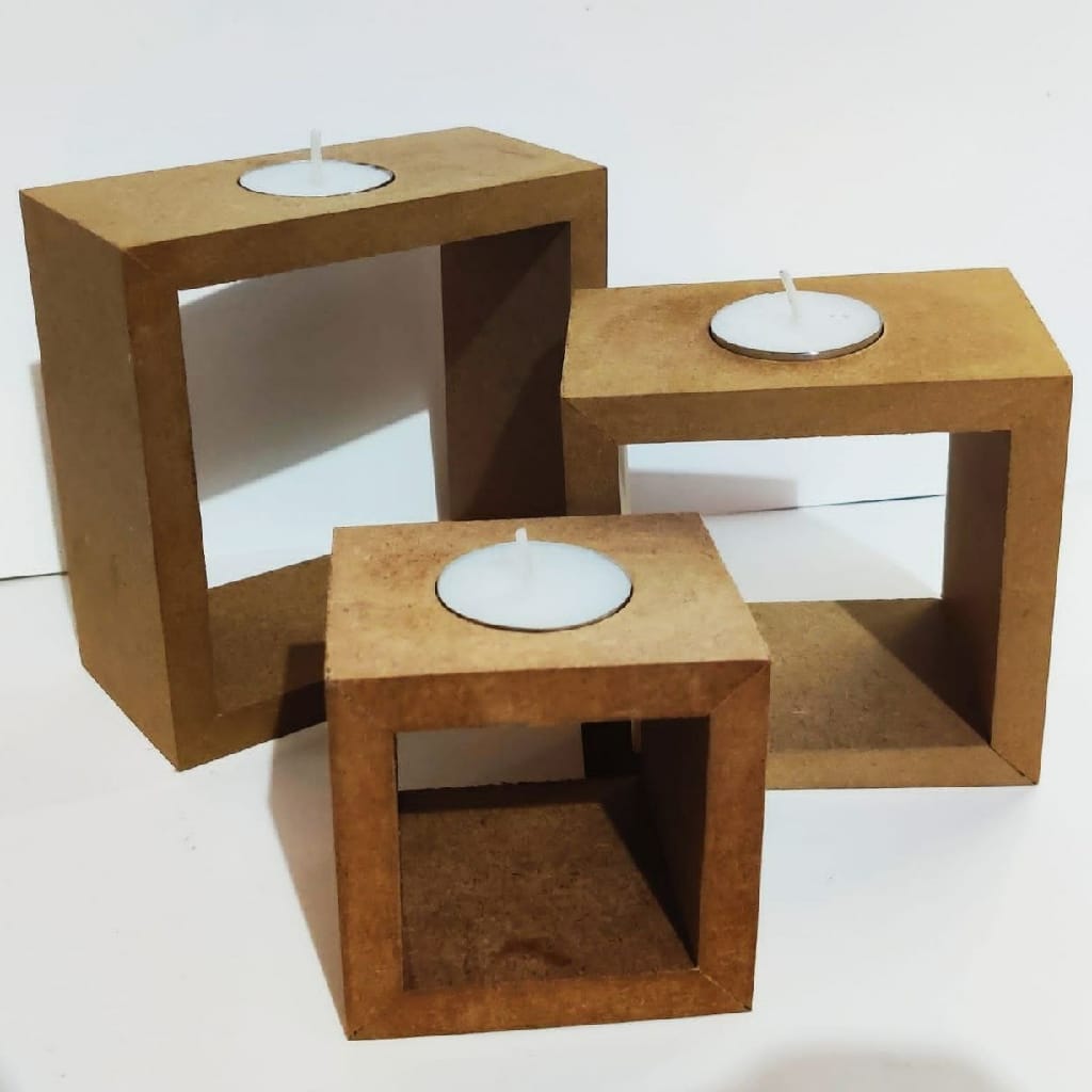 Square Set ( Tealight Holders )