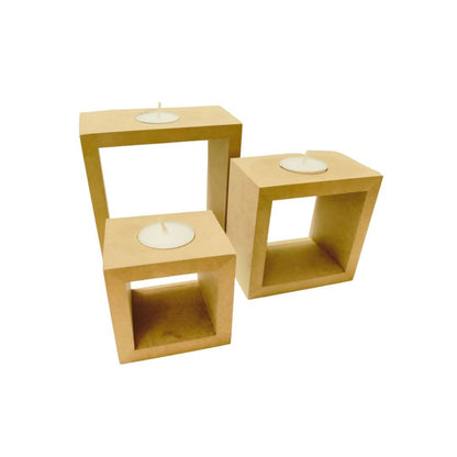 Square Set ( Tealight Holders )